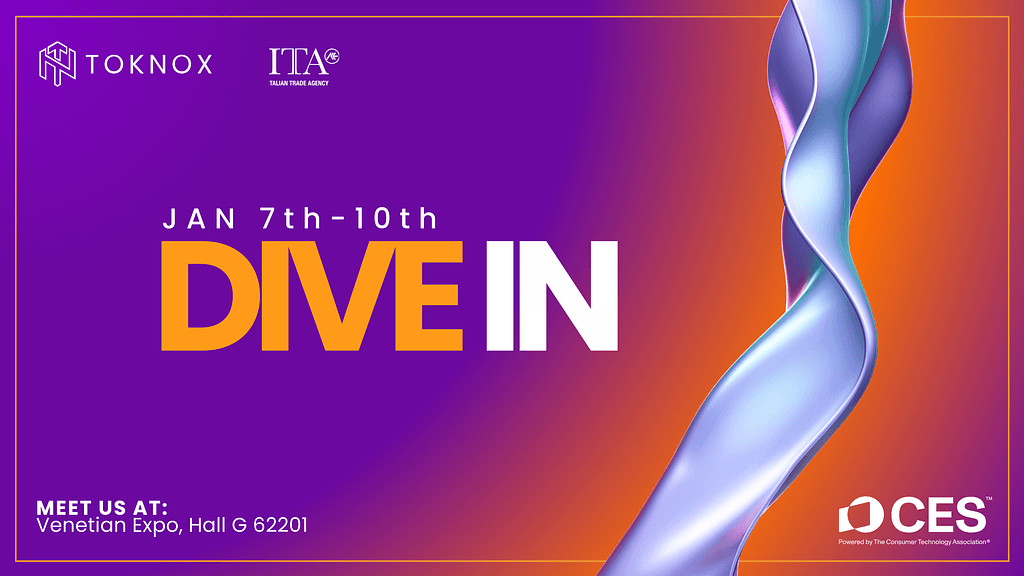 Toknox at CES 2025: Italian Innovation in Las Vegas
